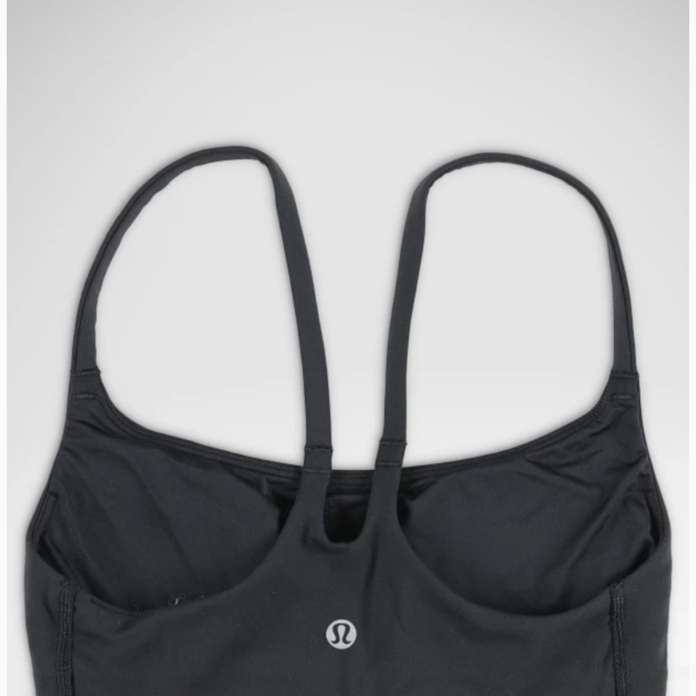 Lululemon Women's Black sports bra no tag so small - Picture 2 of 3